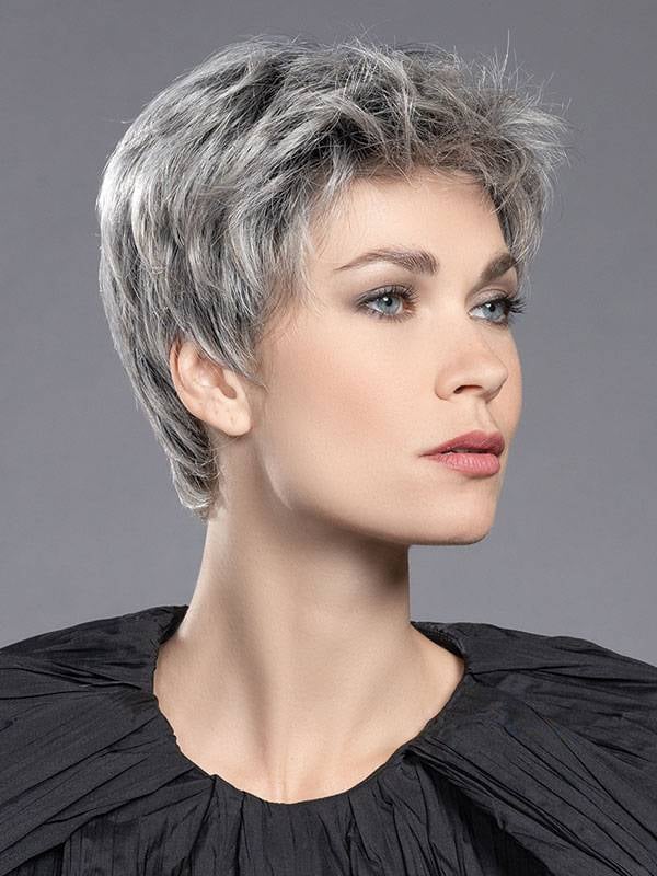 Perruque Jolly II Ellen Wille : coupe courte sportive, volume moderne, bordure invisible extra-longue, effet rooted/mix naturel