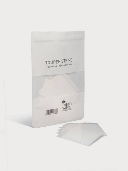 Adhésifs bandes Ellen Wille - 100 bandes double-face, maintien discret