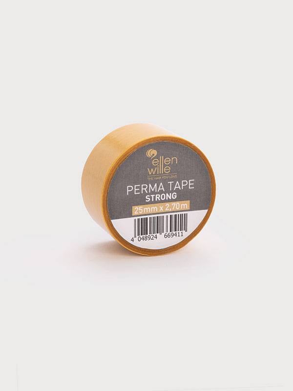 Rouleau adhésif capillaire Perma Tape Strong 25mm x 2,70m, fixation longue durée pour compléments, volumateurs et prothèses.