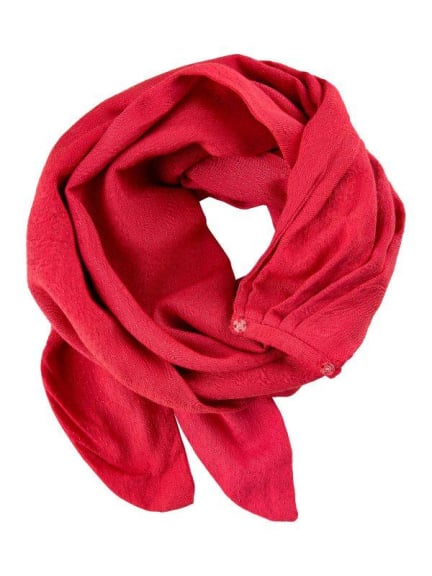 Foulard Boho Spirit sur turban ivoire — style léger et coloré