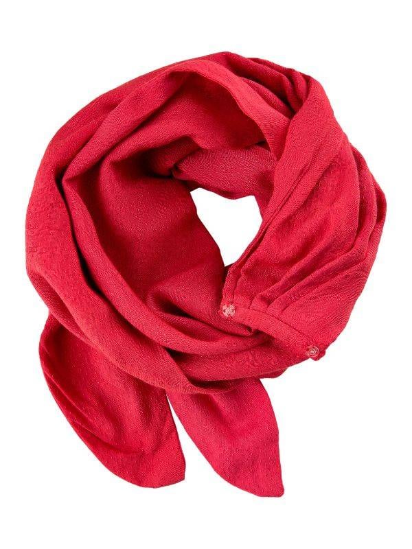 Foulard Boho Spirit sur turban ivoire — style léger et coloré