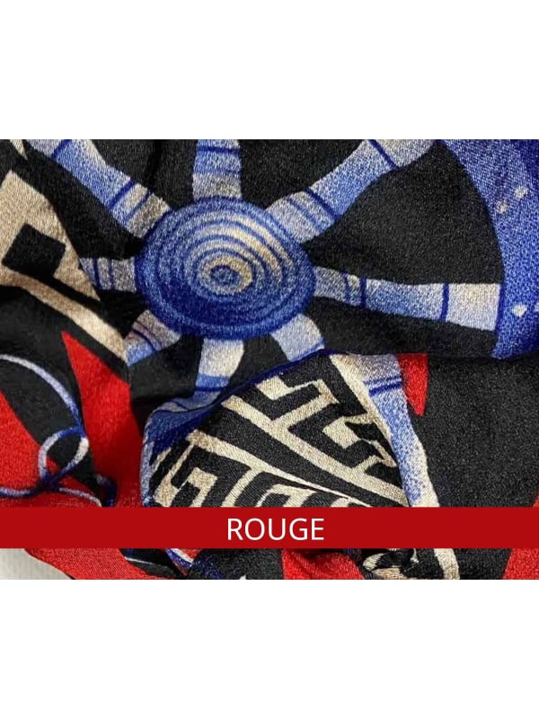 Bandeau Jane MM Paris à motifs tendance, taille unique, idéal pour habiller un bonnet uni comme le turban Lola