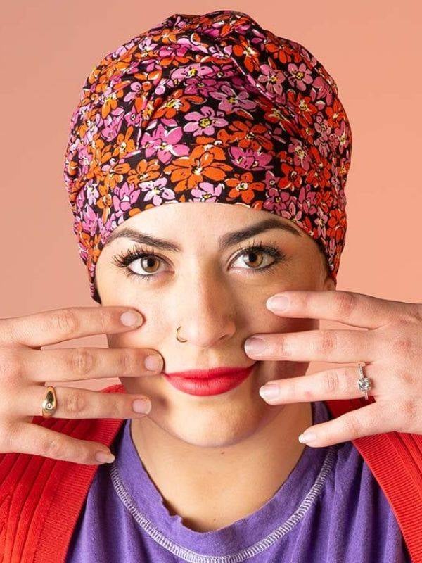 Turban Adele MMParis en fibre de bambou leger et confortable
