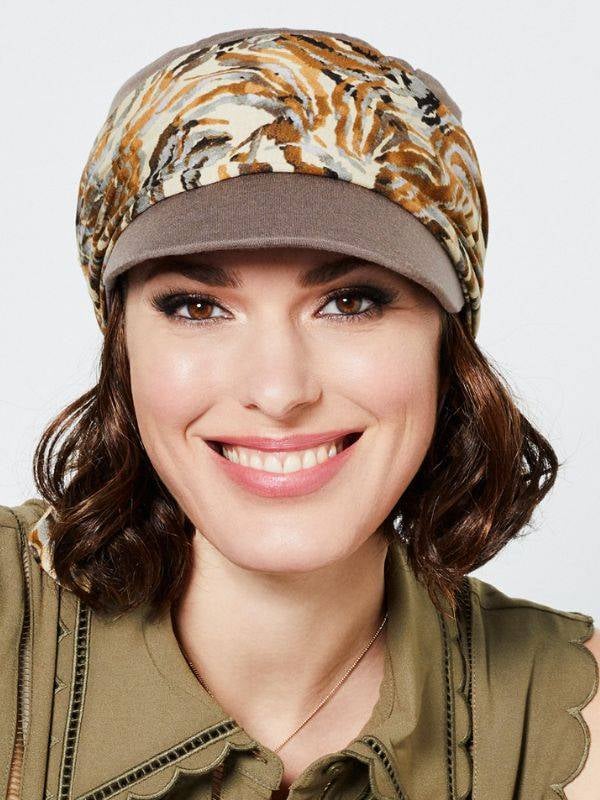 Casquette New Emma Gisela Mayer en bambou, douce et respirante, idéale après chimiothérapie, alopécie ou pelade