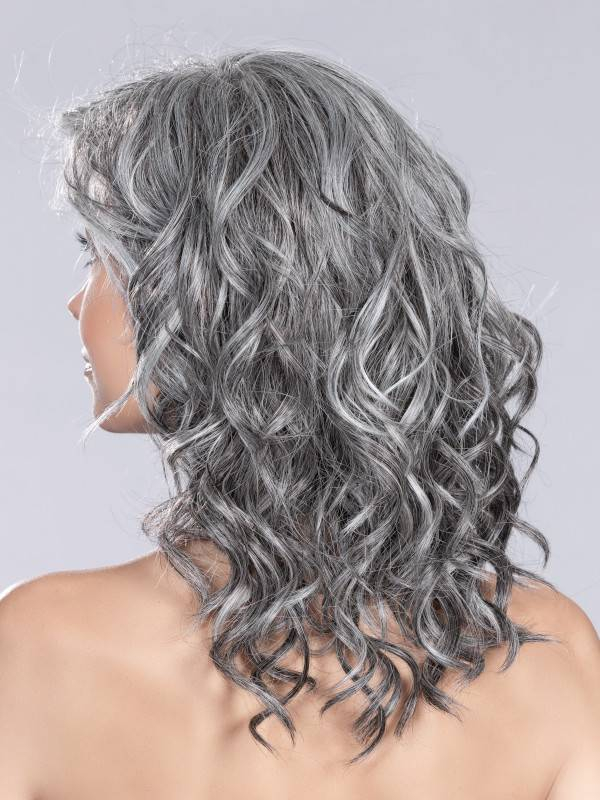 Heaven Mono Part - perruque longue bouclée, fibre résistante jusqu'à 130°C