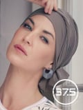 Turban Soft Line Naos 37.5® Christine Headwear, laine/polyester thermorégulant, doux et respirant pour alopécie et chimio