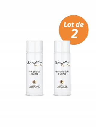 Pack 2 shampooings cheveux synthétiques