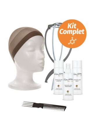 Kit complet cheveux synthétiques - Ellen Wille