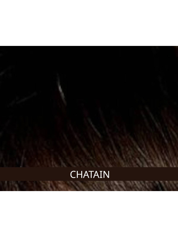 Frange Bangie Bikiwig en fibre synthétique : effet cheveux naturel, bandeau réglable anti-glisse, résistante à la chaleur 150-18