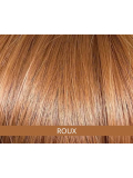 Frange Bangie en fibre synthétique — look naturel, bandeau réglable anti-glisse