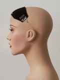 Bandeau sous volumateur anti-dérapant et ajustable, doux pour cuir chevelu sensible, à porter sous perruque ou volumateur.