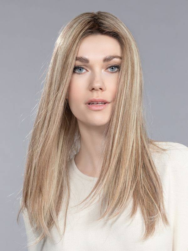 Boheme Mono — Perruque longue 100% Remy Hair, coiffable jusqu'à 160°C, bordure frontale discrète