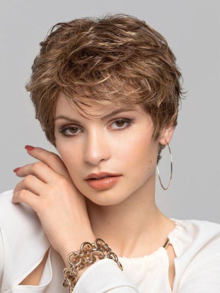 Perruque Bahama Mono Light Small coupe courte legere et naturelle