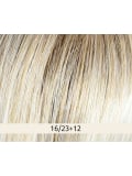 Perruque Gisela Mayer Como Mono Lace Large : longue chevelure lisse avec frange, effet naturel, bonnet grande taille 58-60 cm