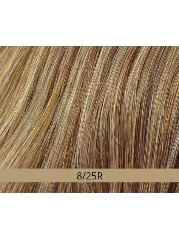 Perruque Fox Mono Deluxe Lace Large Modern'Hair : mi-long dégradé, lace front discret, grande taille 58–60 cm, look chic et natu