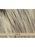 Perruque Clic Large Gisela Mayer : coupe courte asymétrique, fibre synthétique, grand tour de tête 57,5 cm, effet naturel discre