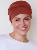 Bonnet turban Viva Câlin Christine Headwear en coton/viscose, doux et respirant, pour cuir chevelu sensible (alopécie, chimio).