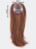 Volumateur Finesse Ellen Wille : cheveux longs 50-57 cm, fibre synthétique thermorésistante, monture 15x16 cm, rendu naturel