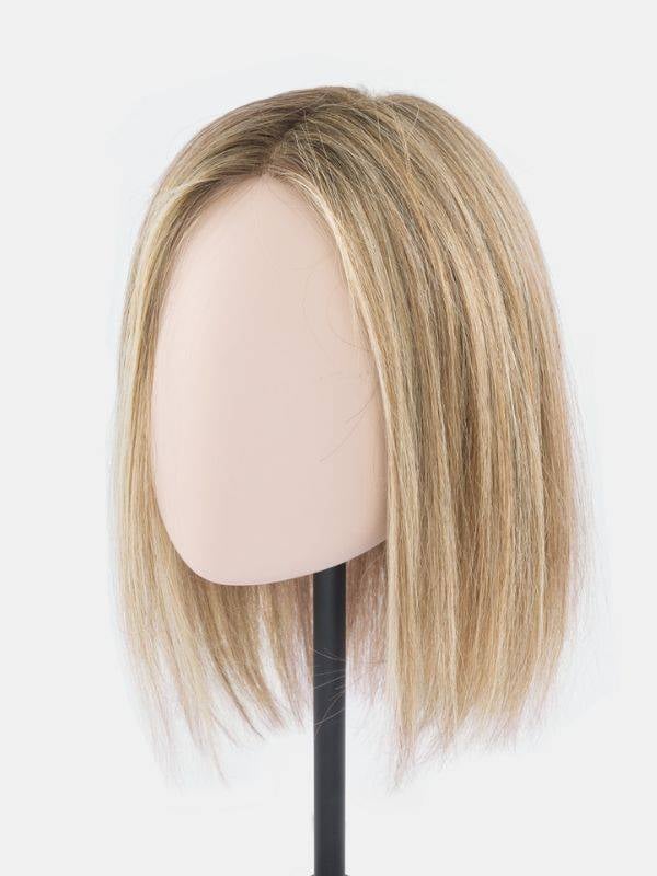 Volumateur Orbit Ellen Wille en cheveux naturels Remy Hair, carré long 28-34 cm, bordure frontale invisible, monture 29x24 cm