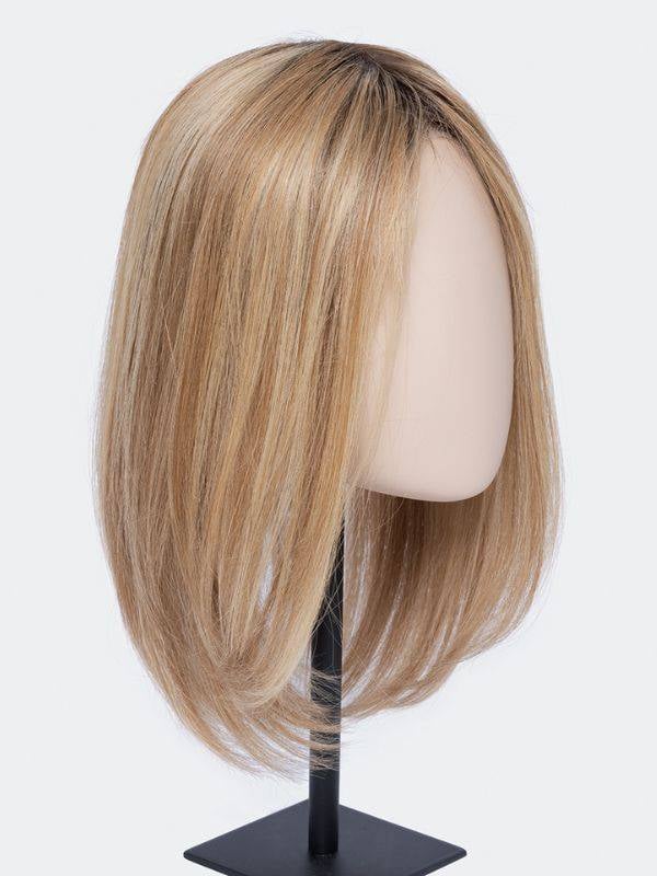 Volumateur Famous Ellen Wille : cheveux naturels Remy Hair, base 16x17 cm, longueur 30-32 cm, fixation à clips, rendu invisible