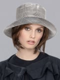 Chapeau Tama Ellen Wille : intérieur coton, extérieur cuir PU anti-pluie, élégant et discret pour alopécie.