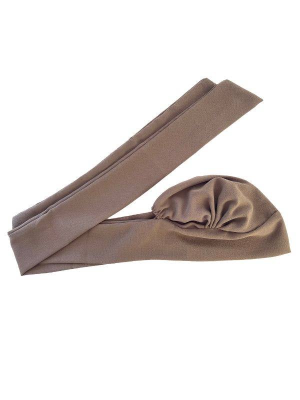 Foulard Mayte Gisela Mayer en viscose, motifs tendance, à nouer sur turban ou à porter seul