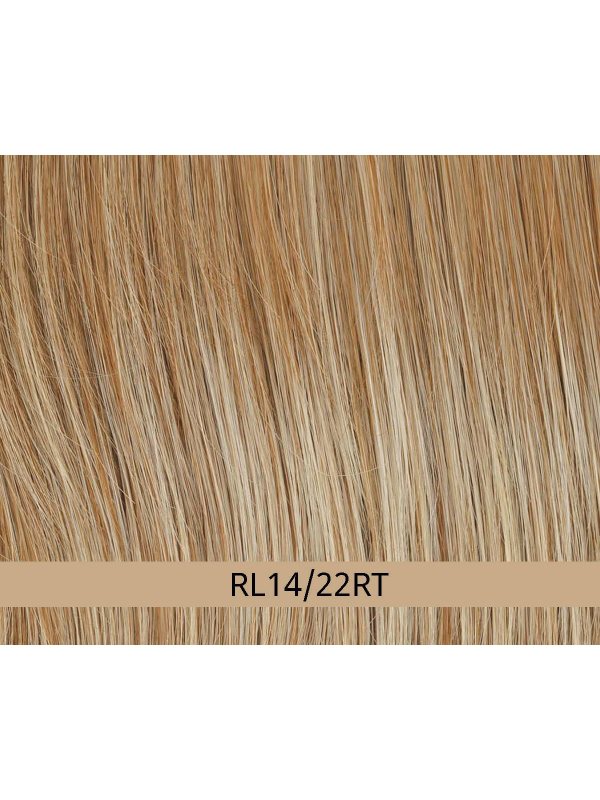 Adoptez Nature Call Mono Lace : perruque mi‑longue lisse, frange côté et bordure frontale invisible