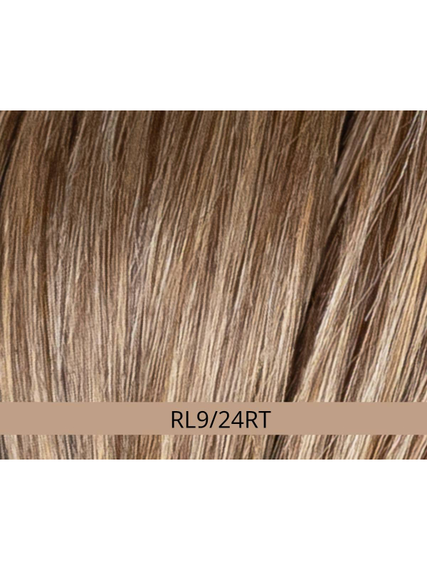Adoptez Nature Call Mono Lace : perruque mi‑longue lisse, frange côté et bordure frontale invisible