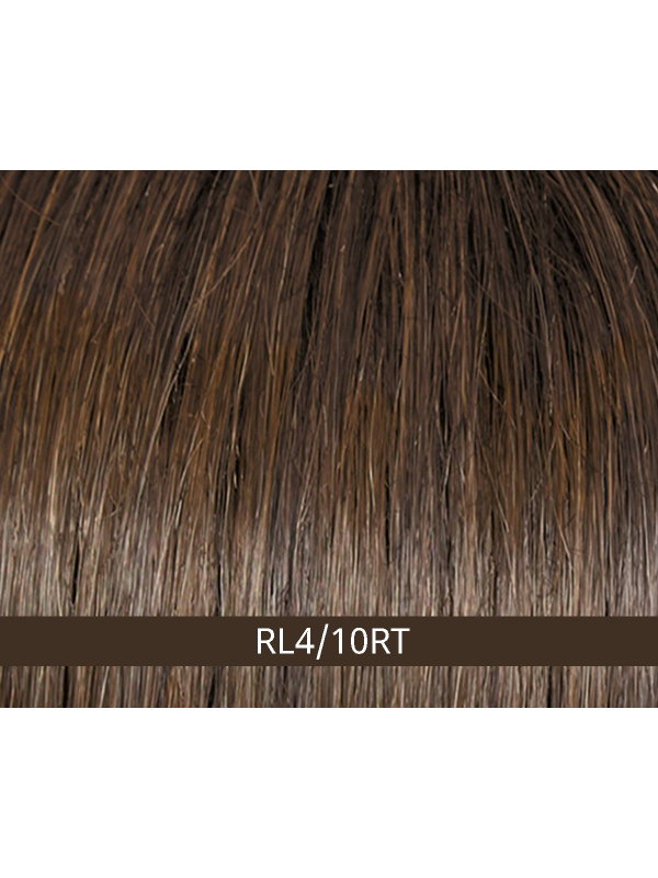 Perruque Nature Flirt Mono Lace Gisela Mayer : coupe courte effilée, lace front invisible, fibre thermo 150°C, rendu naturel.