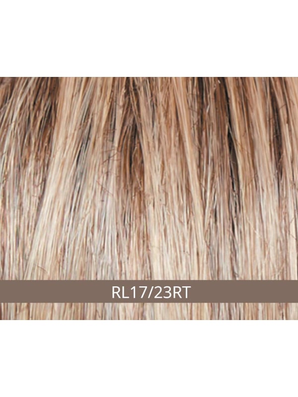 Perruque Nature Flirt Mono Lace Gisela Mayer : coupe courte effilée, lace front invisible, fibre thermo 150°C, rendu naturel.