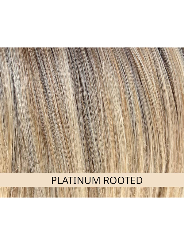 Découvrez Premium Bob — perruque mi‑longue, frange latérale et bordure frontale invisible