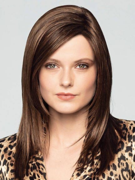 Perruque Duo Ava Lace Part — longue mèche, mélange 30% cheveux Remy / 70% fibre