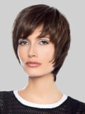 Duo Firenze — perruque courte 30% cheveux Remy, bordure frontale invisible