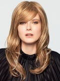 Perruque Duo Selena Lace Part Gisela Mayer : longue, frange dégradée, tulle discret, mélange Remy Hair et fibre thermorésistante