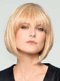 Perruque Duo Tandi Gisela Mayer : mi-long carré plongeant, frange effilée, mélange 30% Remy Hair et fibre thermorésistante