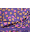 Turban Liz Rosette La Vedette en viscose, foulard fixé sur bonnet : tenue anti-glisse, nouages multiples, doux pour cuir chevelu
