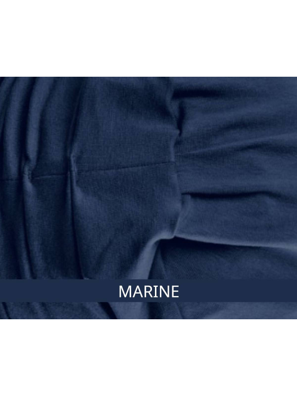 Bonnet chimio Marlene Uni Rosette La Vedette en viscose, sans coutures, effet volume, idéal cuir chevelu sensible