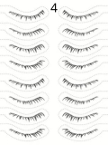 Tatouages cils autocollants pour cils inférieurs : effet naturel, pose à l’eau en 3 secondes, waterproof et longue tenue.