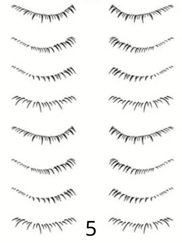 Tatouages cils autocollants pour cils inférieurs : effet naturel, pose à l’eau en 3 secondes, waterproof et longue tenue.