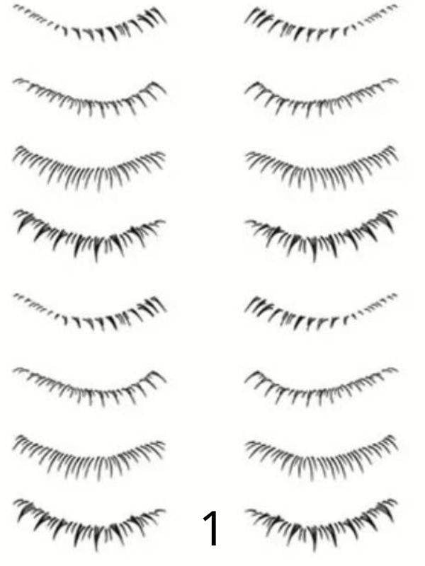 Tatouages cils autocollants pour cils inférieurs : effet naturel, pose à l’eau en 3 secondes, waterproof et longue tenue.