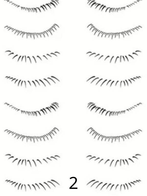 Tatouages cils autocollants pour cils inférieurs : effet naturel, pose à l’eau en 3 secondes, waterproof et longue tenue.