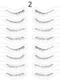 Tatouages cils autocollants pour cils inférieurs : effet naturel, pose à l’eau en 3 secondes, waterproof et longue tenue.