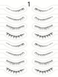Tatouages cils autocollants pour cils inférieurs : effet naturel, pose à l’eau en 3 secondes, waterproof et longue tenue.