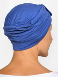 Bonnet chimio Sophia Rosette La Vedette : turban à boucle, volume naturel, viscose douce et respirante, maintien toute la journé