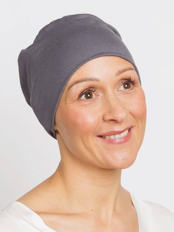 Bonnet chimio de nuit Pipa Rosette La Vedette en viscose, doux et respirant, sans coutures ni élastique
