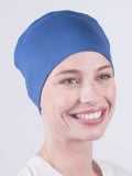 Bonnet chimio de nuit Pipa Rosette La Vedette en viscose, doux et respirant, sans coutures ni élastique