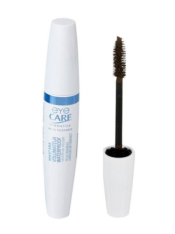 Mascara volumateur waterproof Eye Care 11 g : 0% cire, volume sans paquets, idéal yeux sensibles