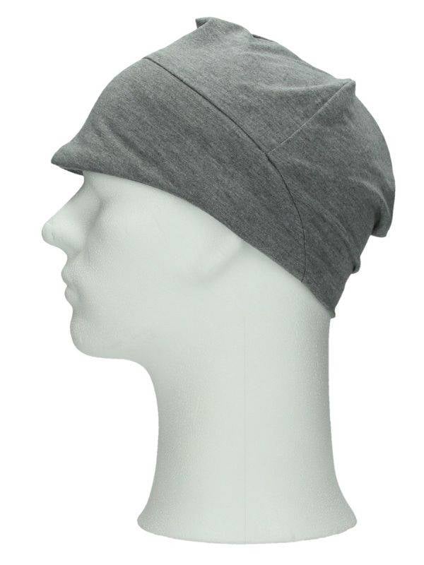 Casquette chimio homme Men's Cap Rosette La Vedette, visière souple, viscose respirante, confort pour cuir chevelu sensible