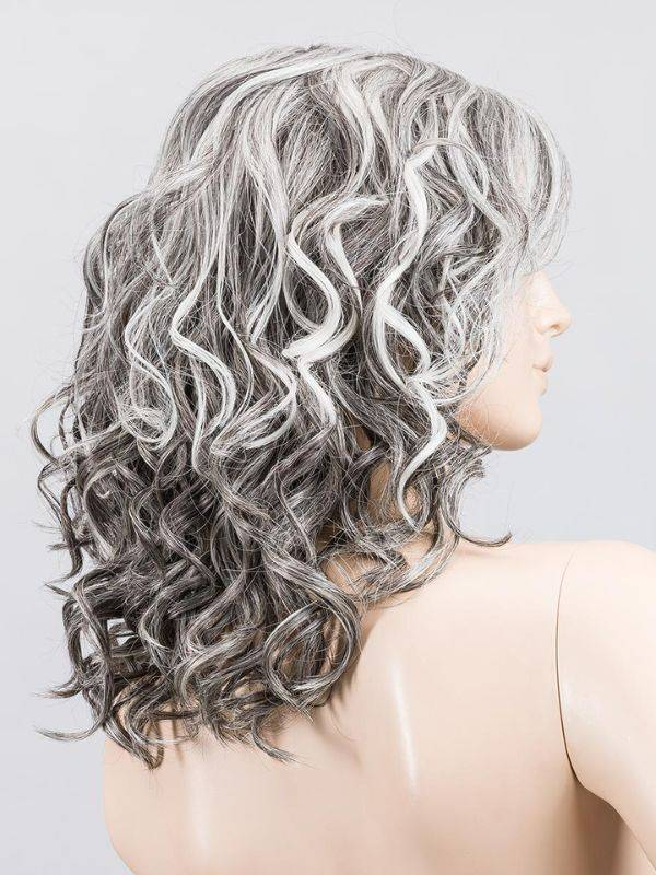 Heaven Mono Part - perruque longue bouclée, fibre résistante jusqu'à 130°C