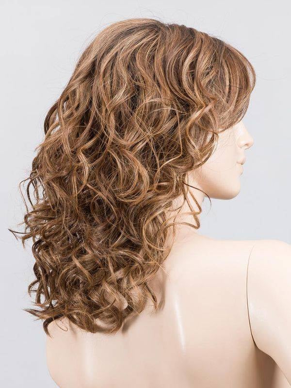 Heaven Mono Part - perruque longue bouclée, fibre résistante jusqu'à 130°C